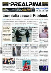 La Prealpina - 9 Febbraio 2017