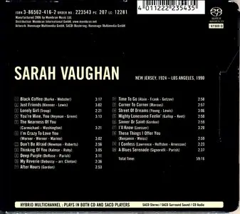 Sarah Vaughan - Sarah Vaughan (Supreme Jazz)