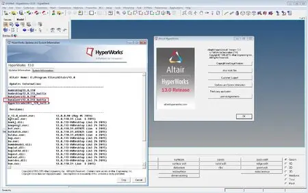 Altair HyperWorks Solvers 13.0.213 HofFix