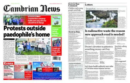 Cambrian News Arfon & Dwyfor – 15 March 2019