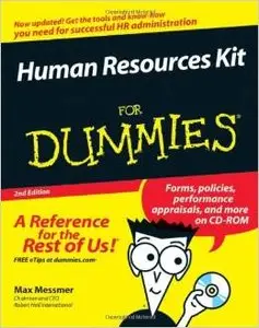 Human Resources Kit For Dummies by Harold Messmer Jr.