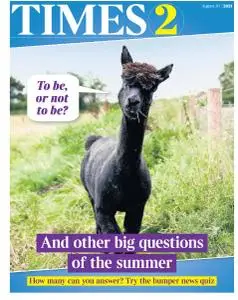 The Times Times 2 - 30 August 2021