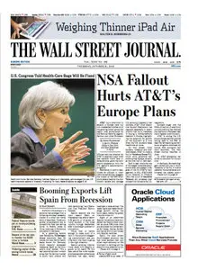 The Wall Street Journal (Europe) October 31 2013