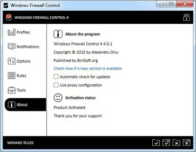 Windows Firewall Control 4.4.0.1