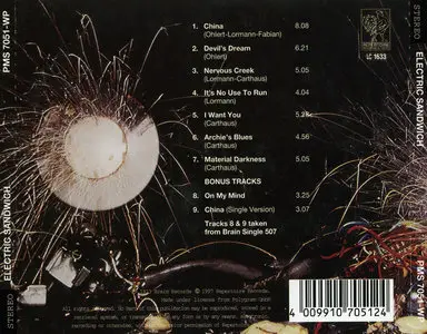 Electric Sandwich - Electric Sandwich (1973) [1997, Repertoire, PMS 7051-WP] Re-up