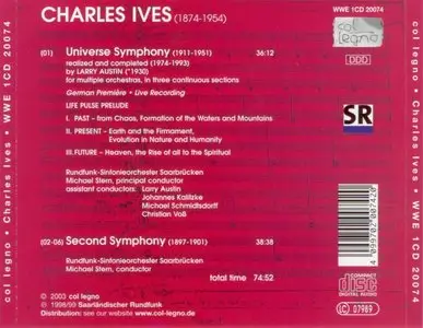 Charles Ives - Universe Symphony - Second Symphony (2003)