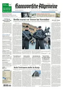 Hannoversche Allgemeine Zeitung - 18.11.2010