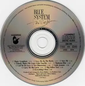 Blue System - Twilight (1989) {Hansa}