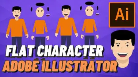 How to Make a Flat Character on Adobe Illustrator