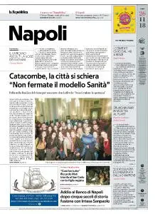 la Repubblica Napoli - 26 Novembre 2018