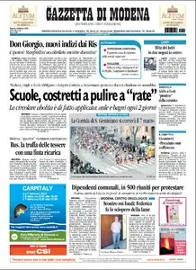 LA GAZZETTA DI MODENA 05 FEBBRAIO 2010