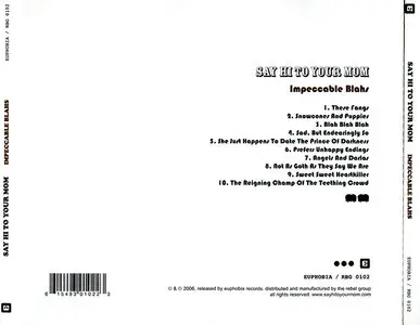 Say Hi To Your Mom - Impeccable Blahs (2006)
