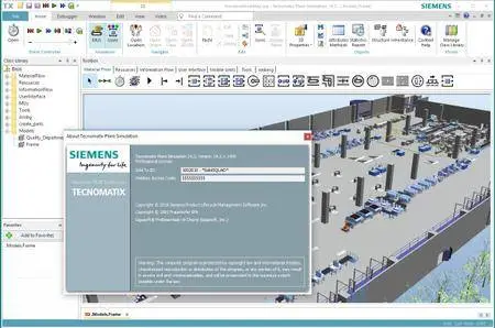 Siemens Tecnomatix Plant Simulation 14.2