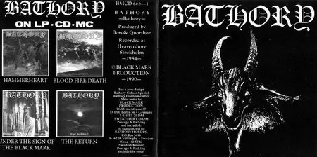 Bathory – Discography (1983 – 2006, 19 CDs) + DVD