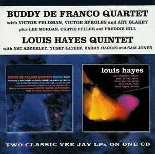 Buddy De Franco Quartet - Blues Bag (1965) & Louis Hayes Quintet - Louis Hayes (1960) [Reissue 1997]