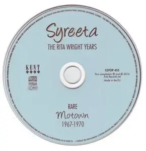 Syreeta - The Rita Wright Years: Rare Motown 1967-1970 (2016)