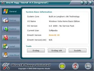 DirectX Happy Uninstall 4.02