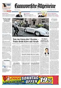 Hannoversche Allgemeine Zeitung - 25.04.2014