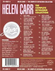 Helen Carr - The Complete Bethlehem Collection (1993) {Bethlehem 20-4002-2 rec 1955}