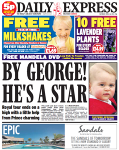 Daily Express, 26.04.2014