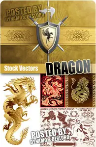 Dragon - Stock Vectors