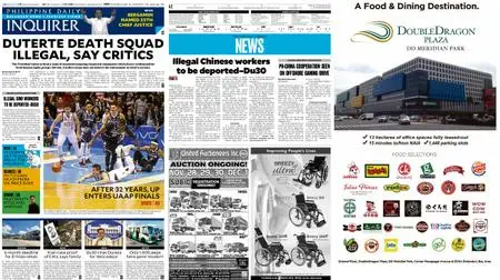 Philippine Daily Inquirer – November 29, 2018
