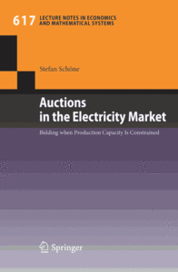 Auctions in the Electricity Market: Bidding when Production Capacity Is Constrained