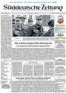 Süddeutsche Zeitung vom Montag, 16. Juni 2014