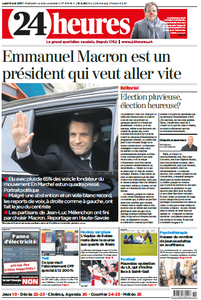 24 Heures du Lundi 8 Mai 2017