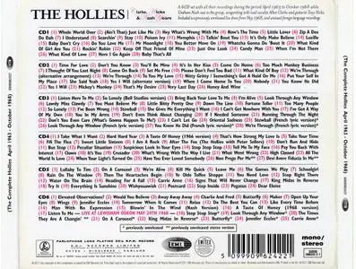 The Hollies - Clаrke, Hicks & Nаsh Yeаrs: The Cоmplete Hоlliеs (April 1963-Octоber 1968) [2011, 6CD Box Set] Re-up