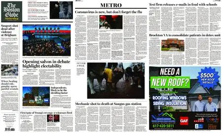 The Boston Globe – February 08, 2020