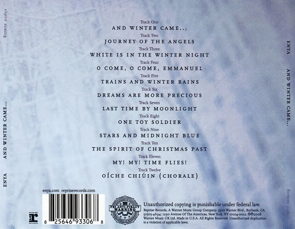 enya album winter came enya album winter came