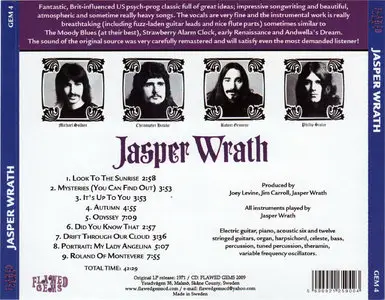 Jasper Wrath - Jasper Wrath (1971) [Reissue 2009]