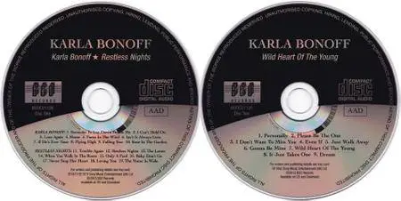 Karla Bonoff - Karla Bonoff (1977); Restless Nights (1979); Wild Heart Of The Young (1982) 3 LP in 2 CD, Remastered 2013