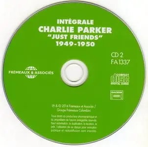 Charlie Parker - Integrale Charlie Parker, Vol. 7, "Just Friends", 1949-1950 (2014) {3CD Set Frémeaux & Associés FA1337}