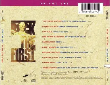 VA - Rock The First Volume One (1992) {Sandstone/DCC} **[RE-UP]**