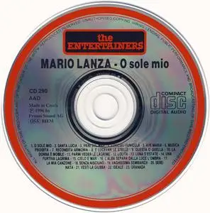 Mario Lanza - O Sole Mio (1996) {The Entertainers}