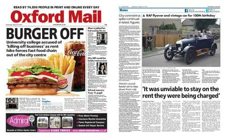 Oxford Mail – August 26, 2020