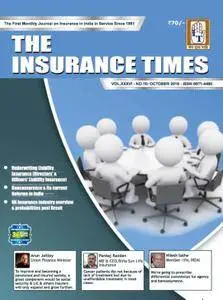 The Insurance Times - October 2016