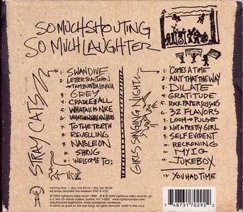 Ani DiFranco - So Much Shouting, So Much Laughter (2002) 2CD