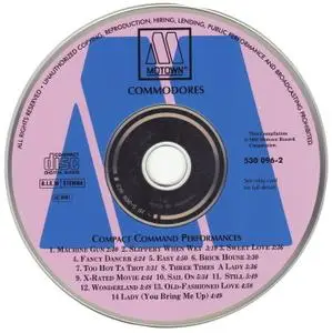 Commodores - Compact Command Performances: 14 Greatest Hits (1983) [1993, Reissue]