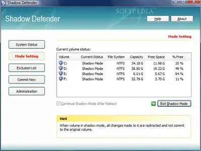 Shadow Defender 1.1.0.278 - [Russifier Included]