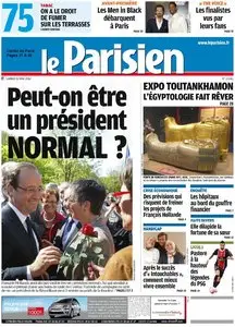 Le Parisien + Cahier Paris du Samedi 12 Mai 2012