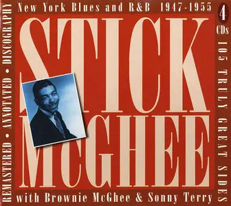 Stick McGhee with Brownie McGhee & Sonny Terry - New York Blues and R&B 1947-1955 (2007) 4CD Box Set