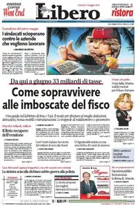 Libero di Giovedì, 01. Maggio 2014