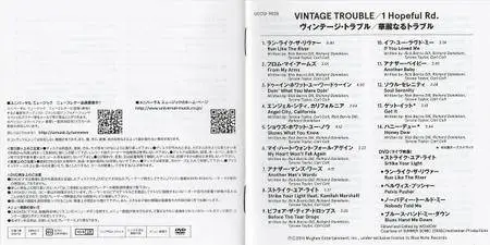 Vintage Trouble - 1 Hopeful Rd (2015) CD+DVD