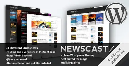 Themeforest - Newscast 2.0 - Wordpress Theme