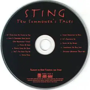 Sting - Ten Summoner's Tales (1993) {US Press}