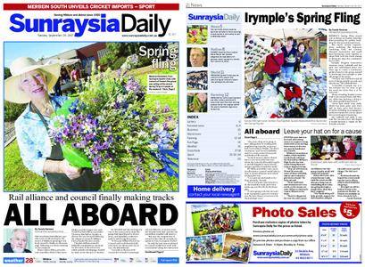 Sunraysia Daily – September 26, 2017