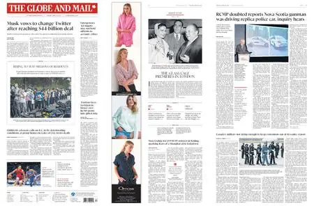 The Globe and Mail – April 26, 2022